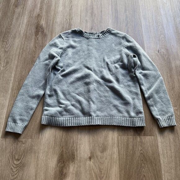 J. Jill Sweaters - J Jill Women Size Small Steel Blue Cotton Button Back Pullover Sweater